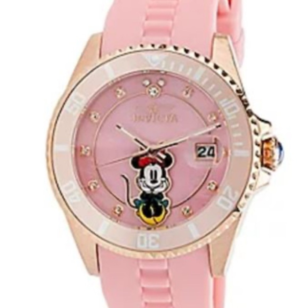 Invicta Pink Watch with Character Dial
